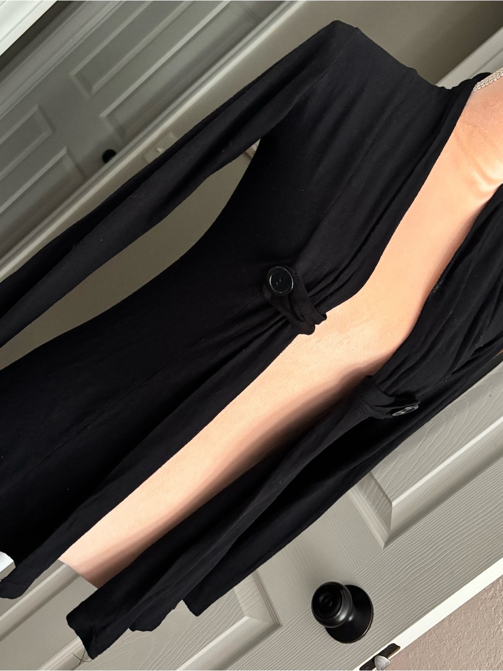 Black Lightweight Cardigan